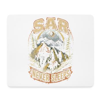 Rettungsteam - Mousepad (Querformat) - Weiß - Vorne