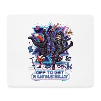 Off To Get A Little Silly - Mousepad (Querformat) - Weiß - Vorne