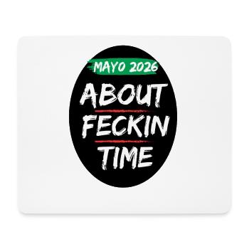 Mayo 2026 About Time - Mouse Pad (horizontal) - white - Front