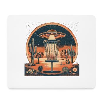 Disc Golf Outfit Funny Disc Golf T - Mouse Pad (horizontal) - white - Front