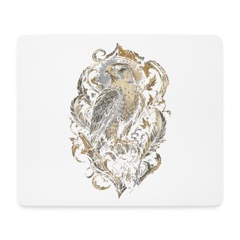 Falknerei Falkner - Mousepad (Querformat) - Weiß - Vorne