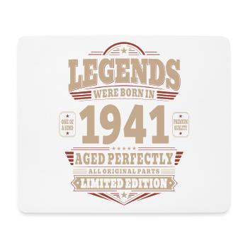 85th Birthday Gift Husband 1941 Vintage Retro - Mouse Pad (horizontal) - white - Front
