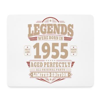 70th Birthday Gift Husband 1955 Vintage Retro - Mouse Pad (horizontal) - white - Front