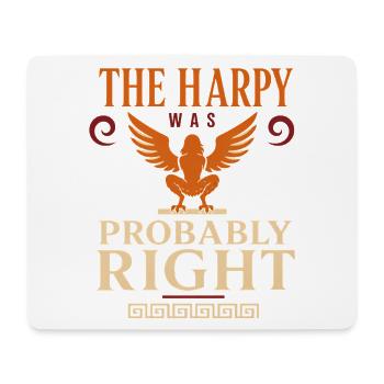 Harpyie Griechische Mythologie Fantasy Monster - Mousepad (Querformat) - Weiß - Vorne