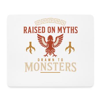 Harpyie Griechische Mythologie Fantasy Monster - Mousepad (Querformat) - Weiß - Vorne