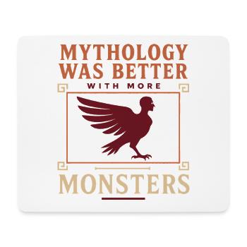 Harpie Mythologie grecque Monstre fantastique - Tapis de souris (format paysage) - blanc - Devant
