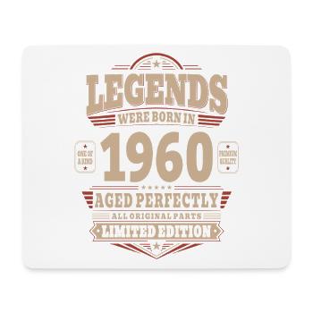 66th Birthday Gift Husband 1960's Vintage Retro - Mouse Pad (horizontal) - white - Front