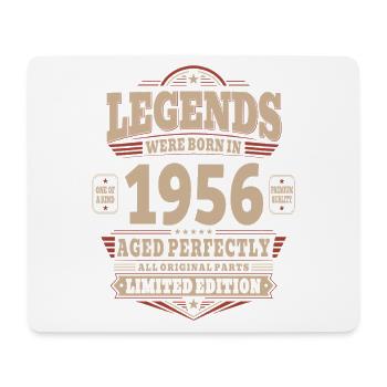 70th Birthday Gift Husband 1956 Vintage Retro - Mouse Pad (horizontal) - white - Front