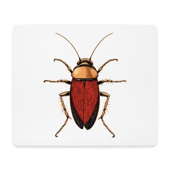 cockroach cockroach insects cockroach cockroaches - Mouse Pad (horizontal) - white - Front