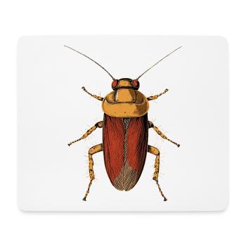 cockroach cockroach insects cockroach cockroaches - Mouse Pad (horizontal) - white - Front
