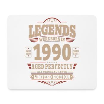 36th Birthday Gift Husband 1990's Vintage Retro - Mouse Pad (horizontal) - white - Front