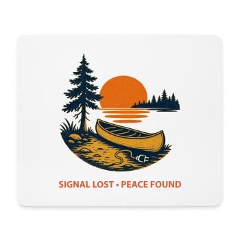 Lake Lovers | Naturfreunde - Mousepad (Querformat) - Weiß - Vorne