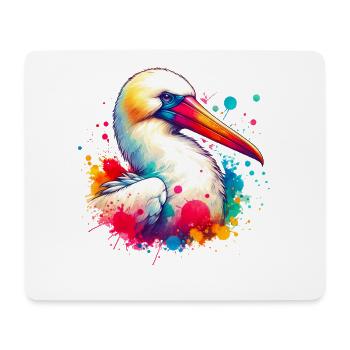 Motif des nichons de Nazca - Tapis de souris (format paysage) - blanc - Devant