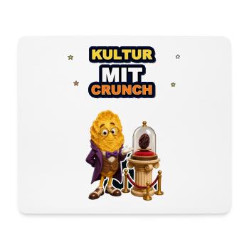 Müsli Museum Kultur Mit Crunch Lustiger Spruch - Mousepad (Querformat) - Weiß - Vorne