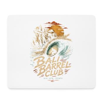 Bali Barrel Club Surf - Tapis de souris (format paysage) - blanc - Devant