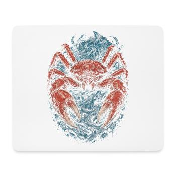 Alaska King Crab - Mouse Pad (horizontal) - white - Front