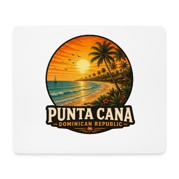 Punta Cana Dominican Republic Caribbean Holidays - Mouse Pad (horizontal) - white - Front