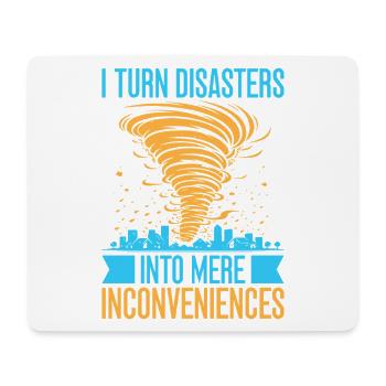 Insurance Agent Inconveniences Funny Insurance - Mouse Pad (horizontal) - white - Front