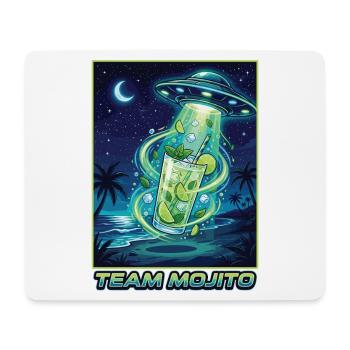 Équipe de enterrement de vie de jeune fille Mojito Barman de cocktails - Tapis de souris (format paysage) - blanc - Devant