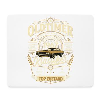 59. Geburtstag Geschenk Mann Vintage Oldtimer 1967 - Mousepad (Querformat) - Weiß - Vorne