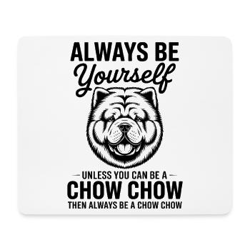 Chow Chow Dictons Chiens Drôle Chow Chow Cadeau - Tapis de souris (format paysage) - blanc - Devant