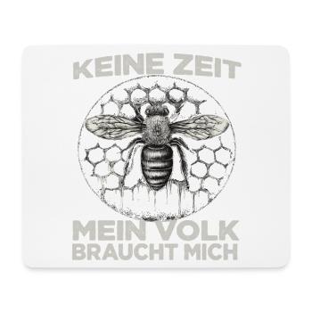 Biene Fan Imker Zubehör Bienenzüchter Imker - Mousepad (Querformat) - Weiß - Vorne