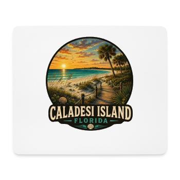 Caladesi Island Vacation Beach Sea Florida - Mouse Pad (horizontal) - white - Front