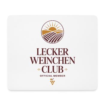 Wine Delicious Wine Club Wine Lovers Red Wine - Mouse Pad (horizontal) - white - Front