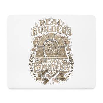Stonemasonry Stonemasonry - Mouse Pad (horizontal) - white - Front