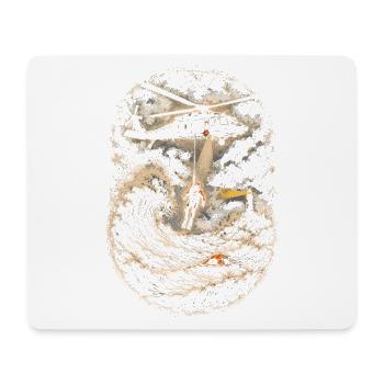 Coast Guard Lifeguard - Mouse Pad (horizontal) - white - Front