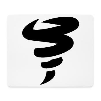 tornado - Mouse Pad (horizontal) - white - Front