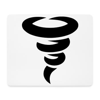 tornado - Mouse Pad (horizontal) - white - Front