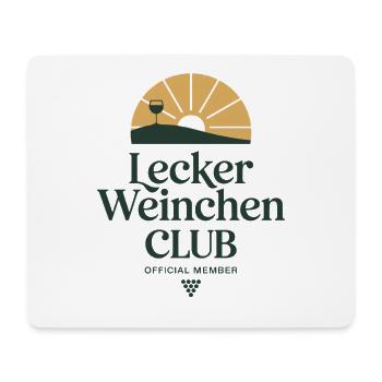 Wine Delicious Wine Club Wine Lovers Red Wine - Mouse Pad (horizontal) - white - Front