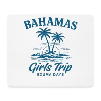Bahamas Girls Trip Exuma Days - Mouse Pad (horizontal) - white - Front