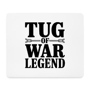 Tug of War Legend - Mouse Pad (horizontal) - white - Front
