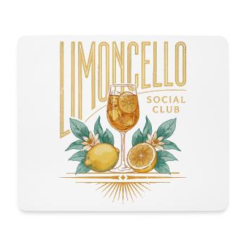 Limoncello Social Club Illustration - Tapis de souris (format paysage) - blanc - Devant