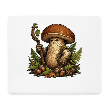 Gardien de la Forêt à Mooshroom - Tapis de souris (format paysage) - blanc - Devant