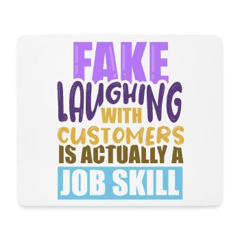 waiter bartender bartender bartender barchef - Mouse Pad (horizontal) - white - Front