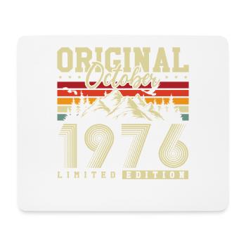 Original octobre 1976 – millésime du 50e anniversaire - Tapis de souris (format paysage) - blanc - Devant