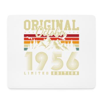 Original October 1956 – 70th Birthday Vintage - Mouse Pad (horizontal) - white - Front