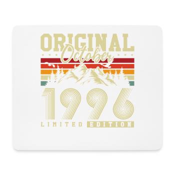 Original October 1996 – 30th Birthday Vintage - Mouse Pad (horizontal) - white - Front