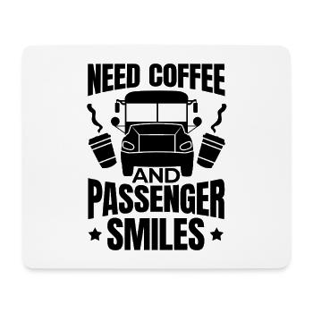 Bus Driver Funny Saying - Mouse Pad (horizontal) - white - Front