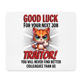 Funny Farewell Coworker - Mouse Pad (horizontal) - white - Front
