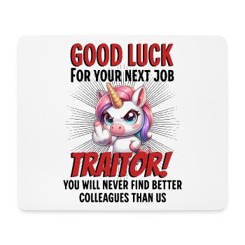 Funny Farewell Coworker - Mouse Pad (horizontal) - white - Front