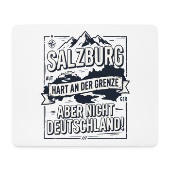 Salzburg Hart an der Grenze nicht Deutschland - Mousepad (Querformat) - Weiß - Vorne