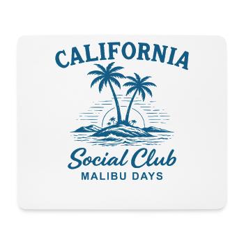 California Social Club Malibu Days - Mouse Pad (horizontal) - white - Front