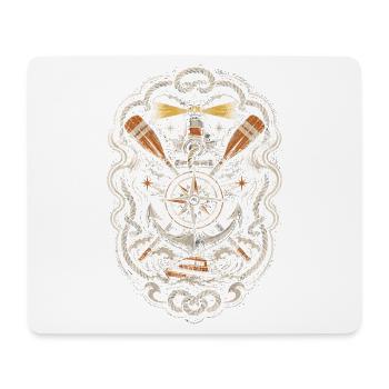 Küstenwache Rettungsschwimmer - Mousepad (Querformat) - Weiß - Vorne