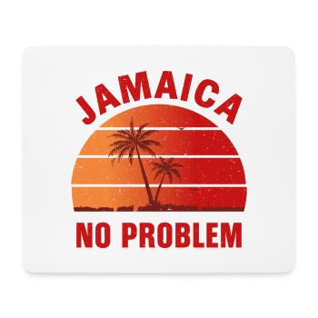 Jamaika Kein Problem - Mousepad (Querformat) - Weiß - Vorne
