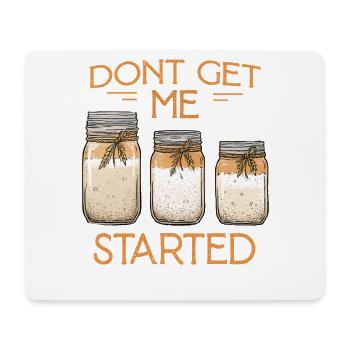 Dont Get Me Started Jars - Mousepad (Querformat) - Weiß - Vorne