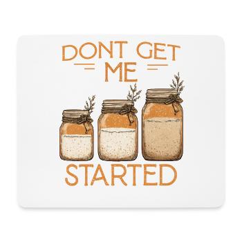 Don't Get Me Started Jars - Mousepad (Querformat) - Weiß - Vorne